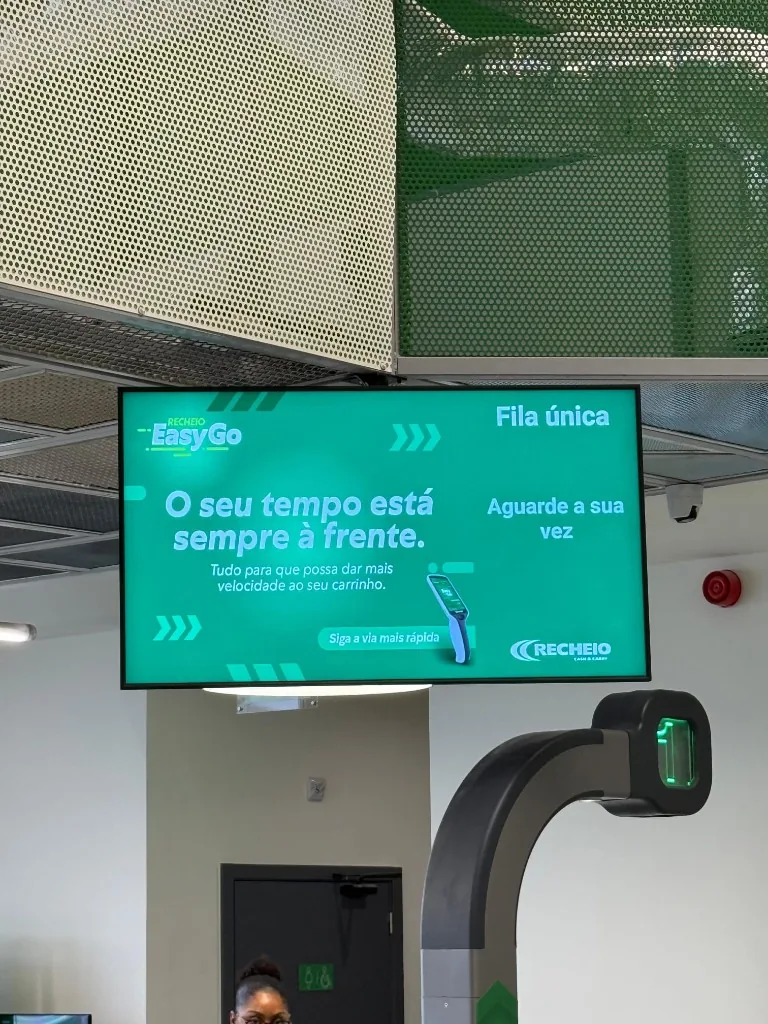 Fila única Recheio